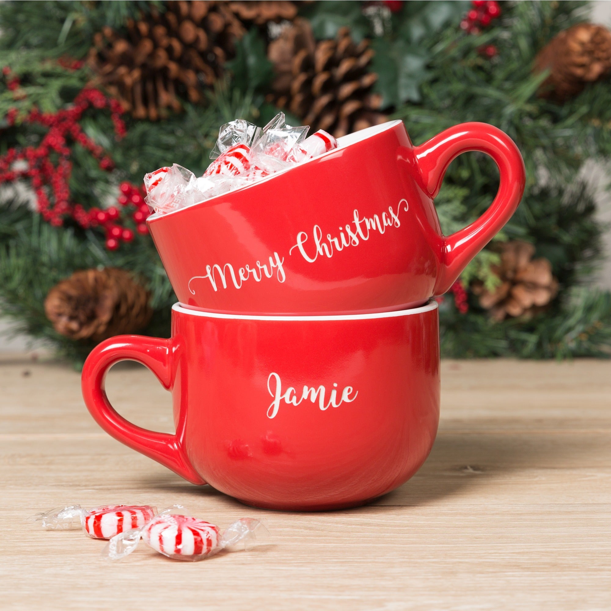 Merry Christmas Latte Mug