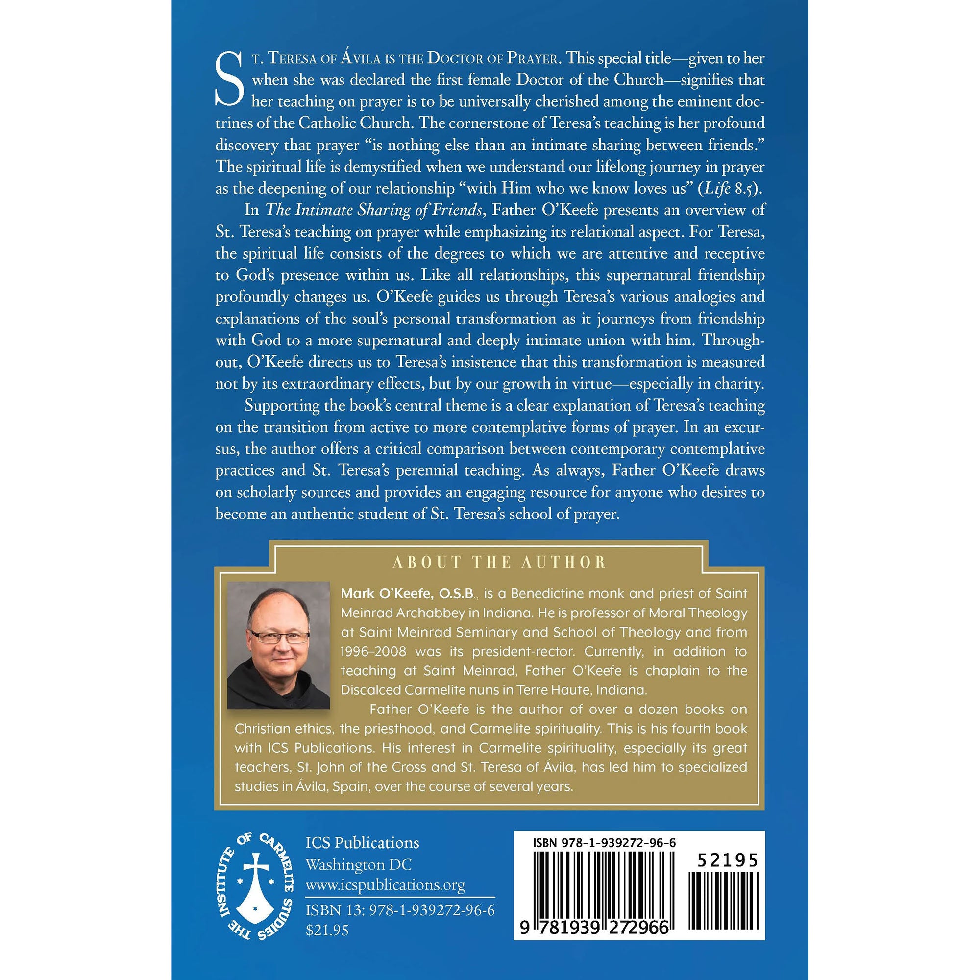 The Intimate Sharing of Friends: Saint Teresa of Avila on Prayer