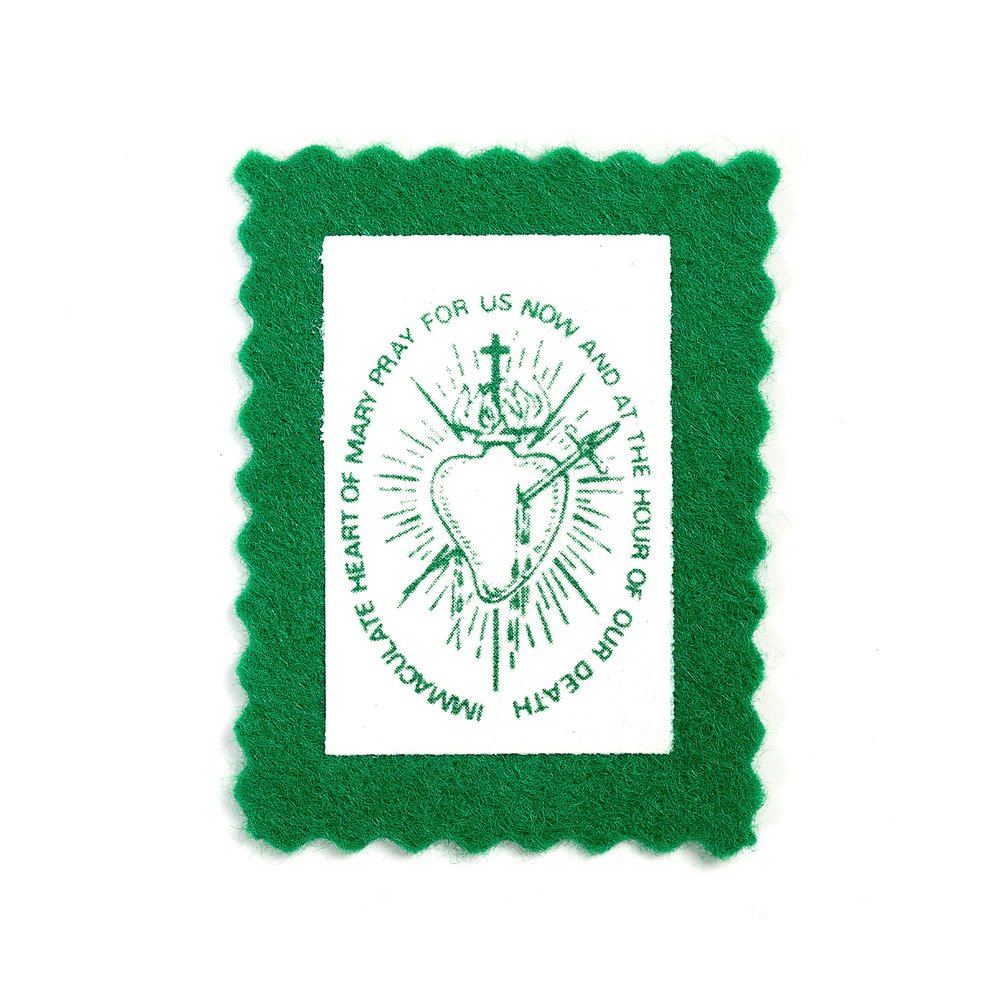 Traditional Cordless Green Scapular