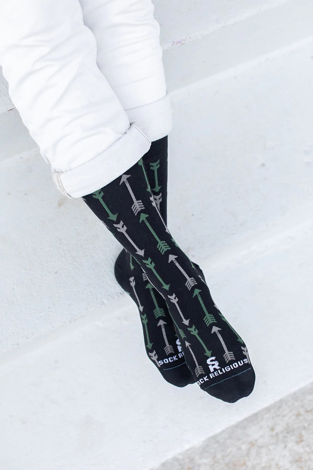 St. Sebastian Adult Socks