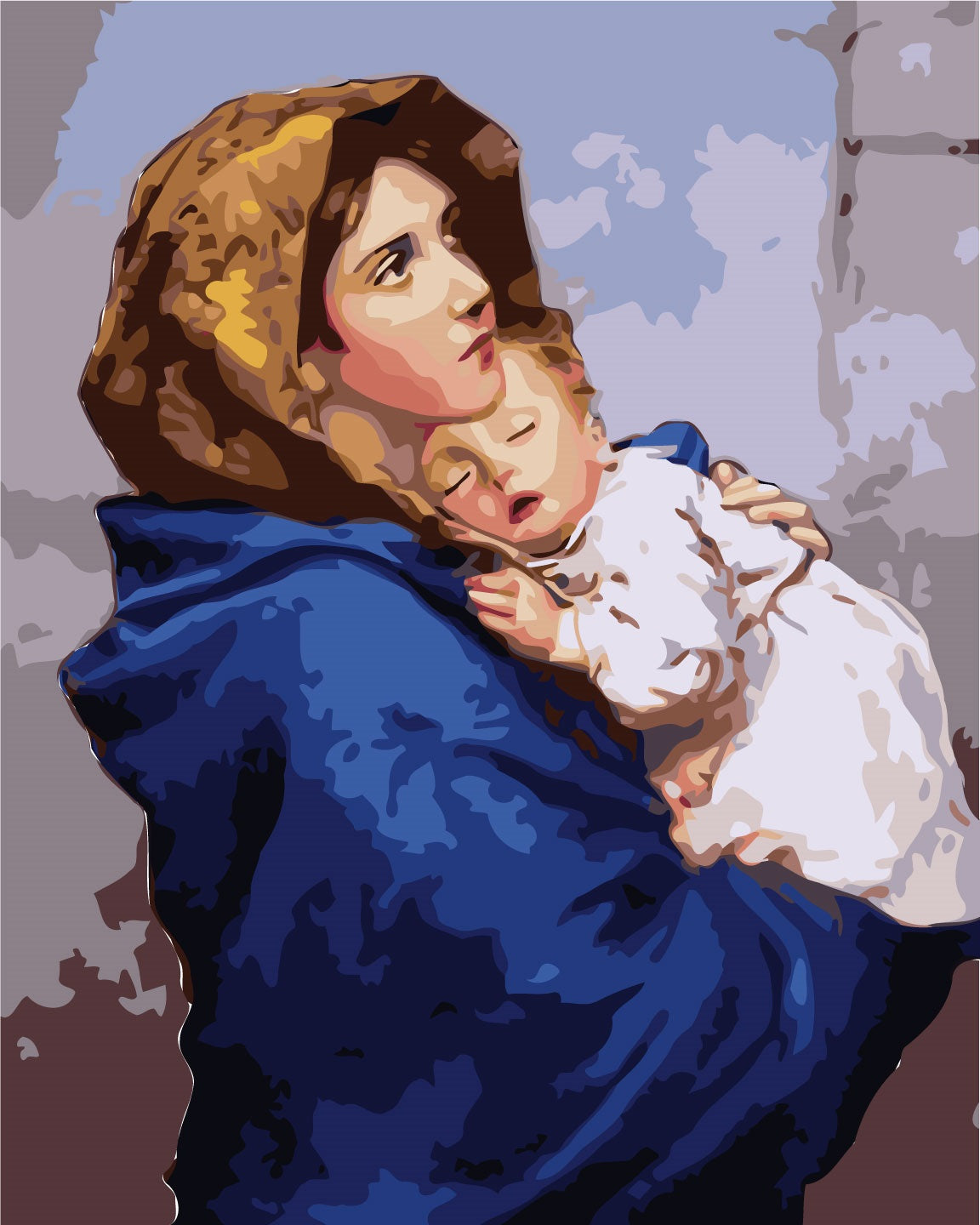 Madonna of the Streets Paint By Numbers Set