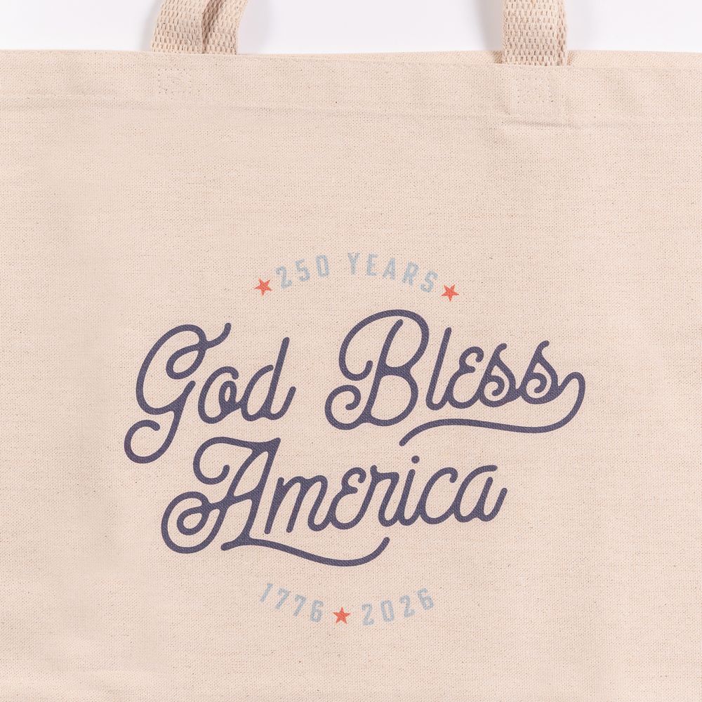 God Bless America 250th Commemorative Canvas Tote | The Catholic