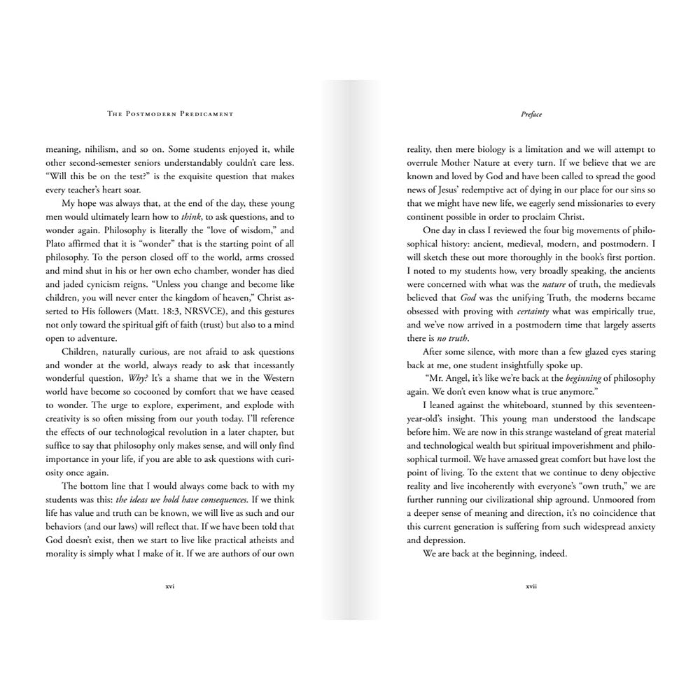 The Postmodern Predicament - And a Roadmap for Recovery and Restoration