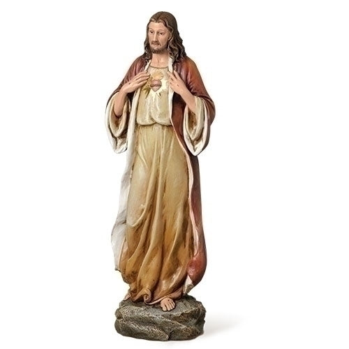 Sacred Heart of Jesus Statue -14 inch