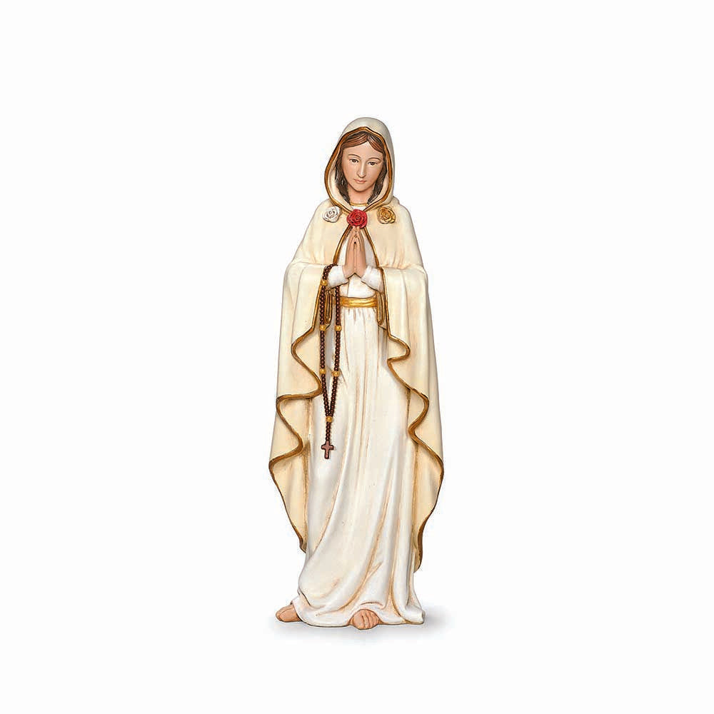Rosa Mystica (Mystical Rose) Statue - 10.25"