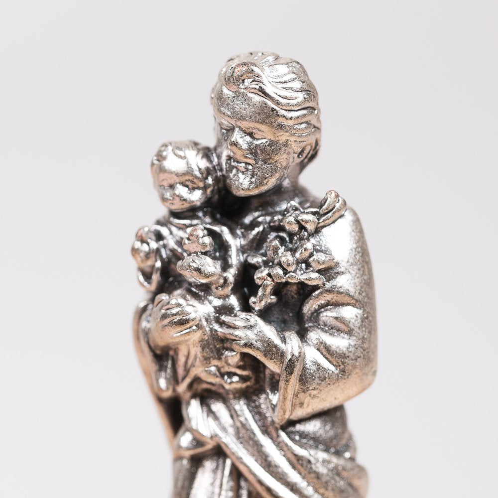 St. Joseph Figurine on Olivewood Base - 2.64"
