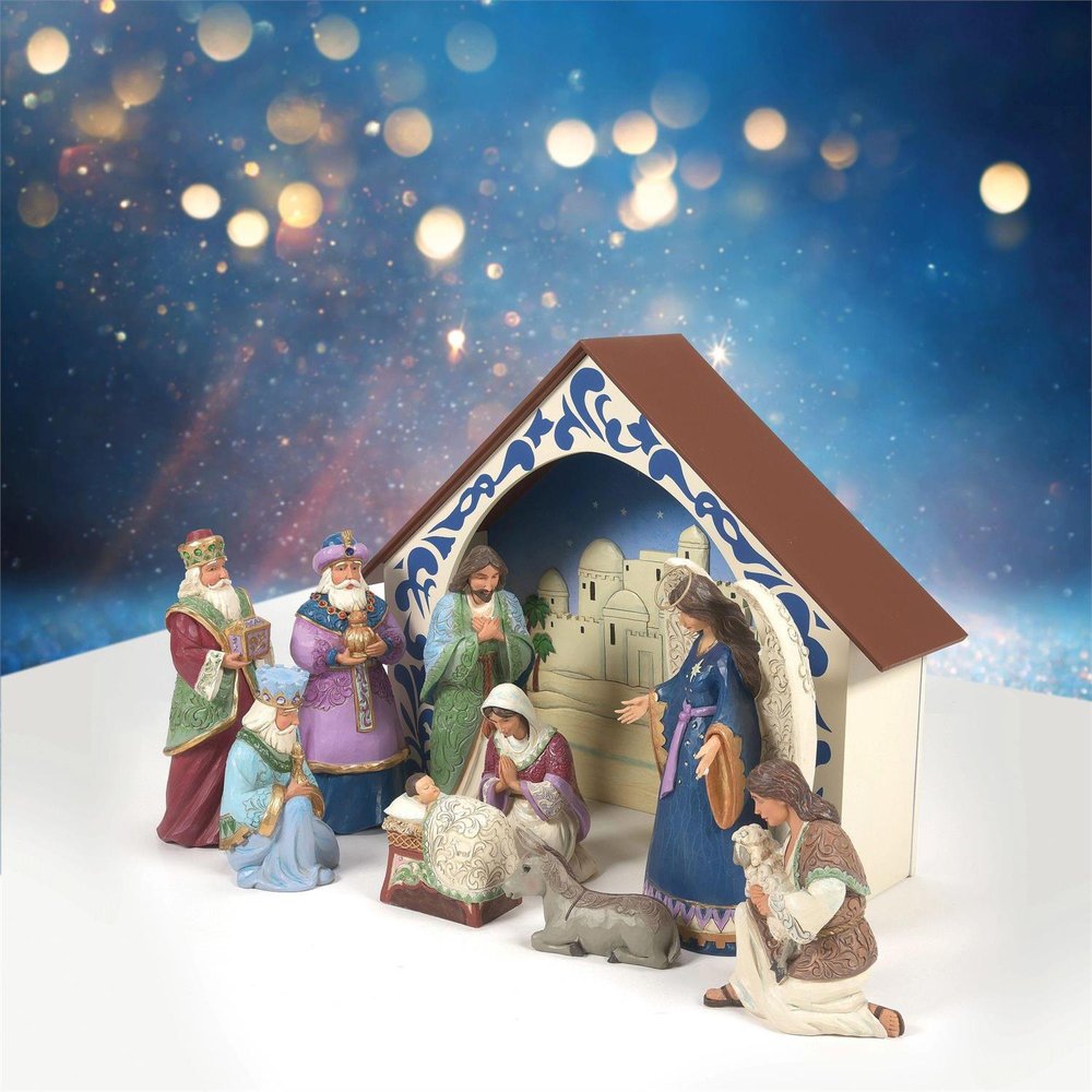 Jim Shore Nativity Set - 10 Pieces