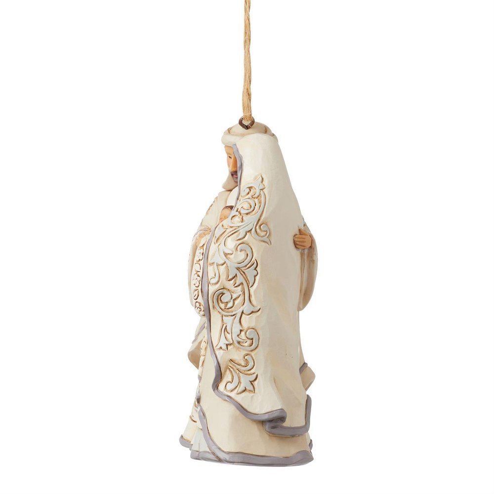 Jim Shore Woodland Holy Family Ornament - 4.25"