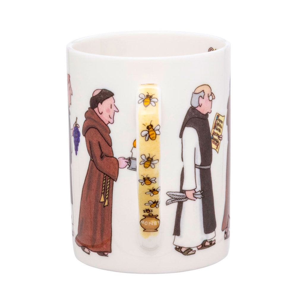 Monks Procession Bone China Mug