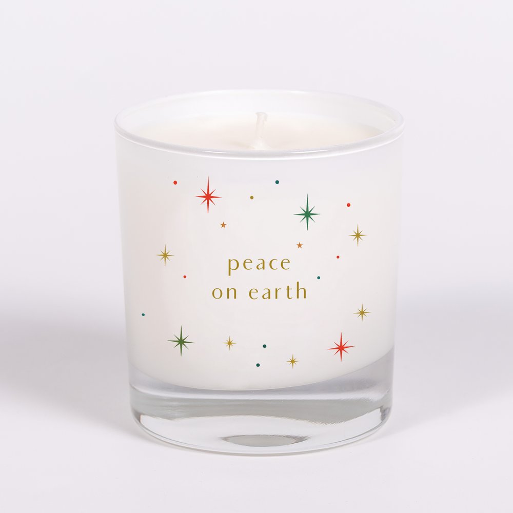 Dove of Peace Fir Balsam Scented Candle