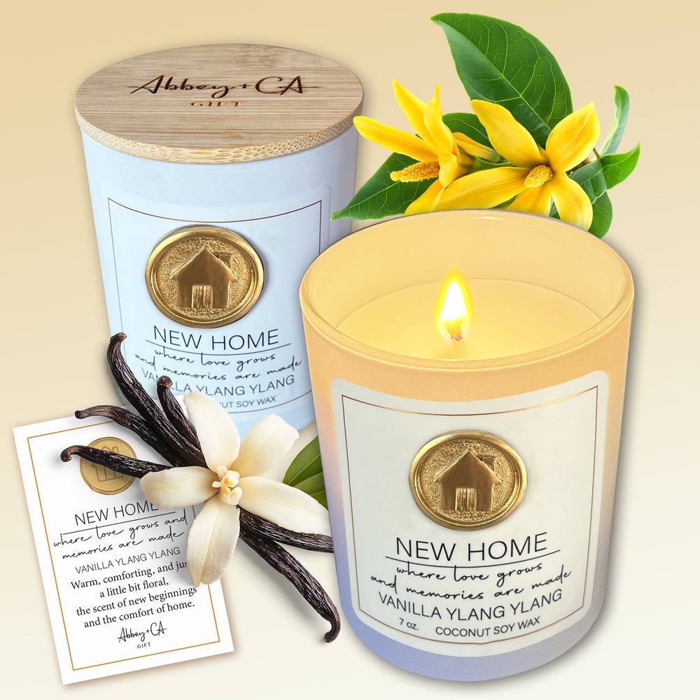 New Home Blessing Candle - Vanilla Ylang Ylang