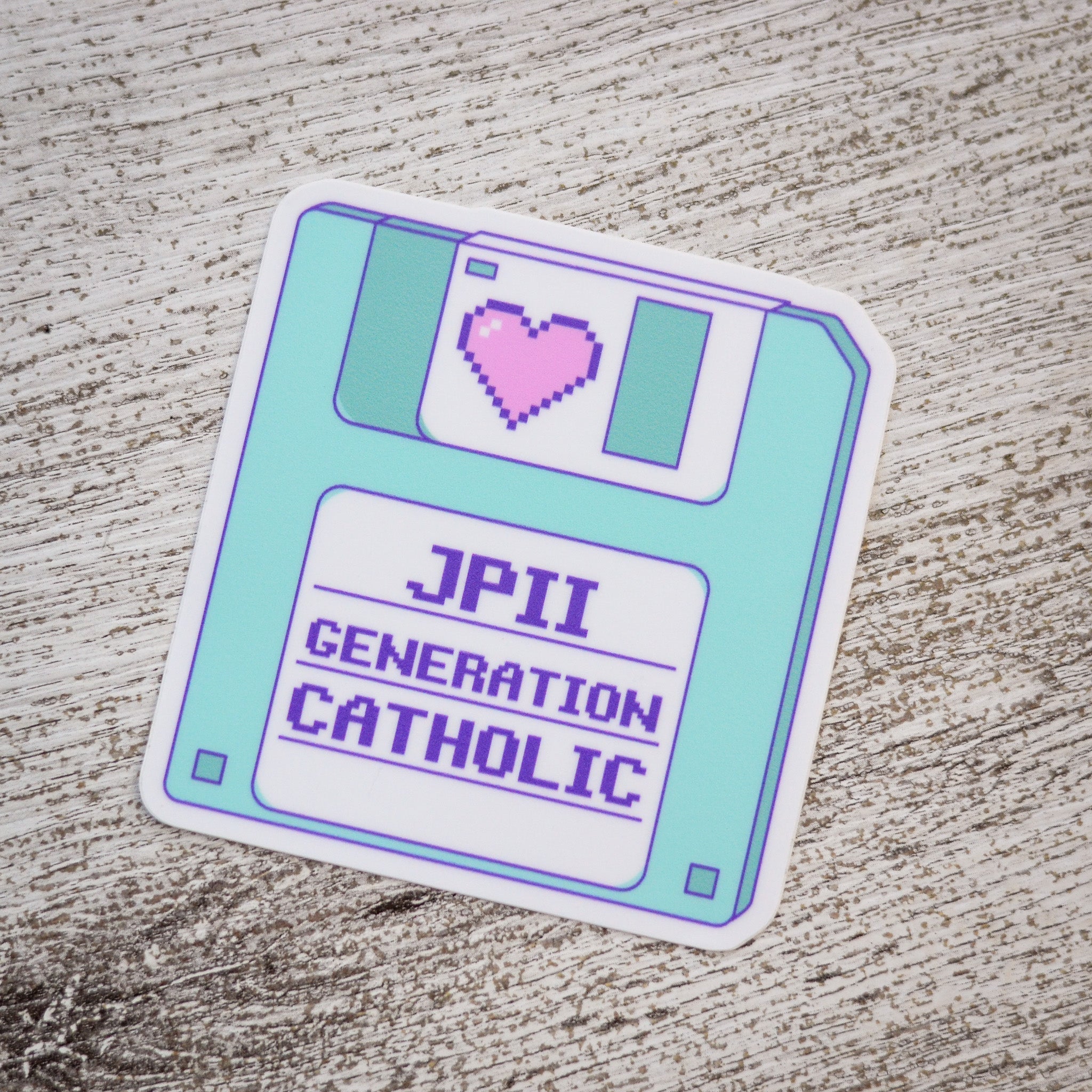 Pope St. John Paul II Generation Vinyl Sticker