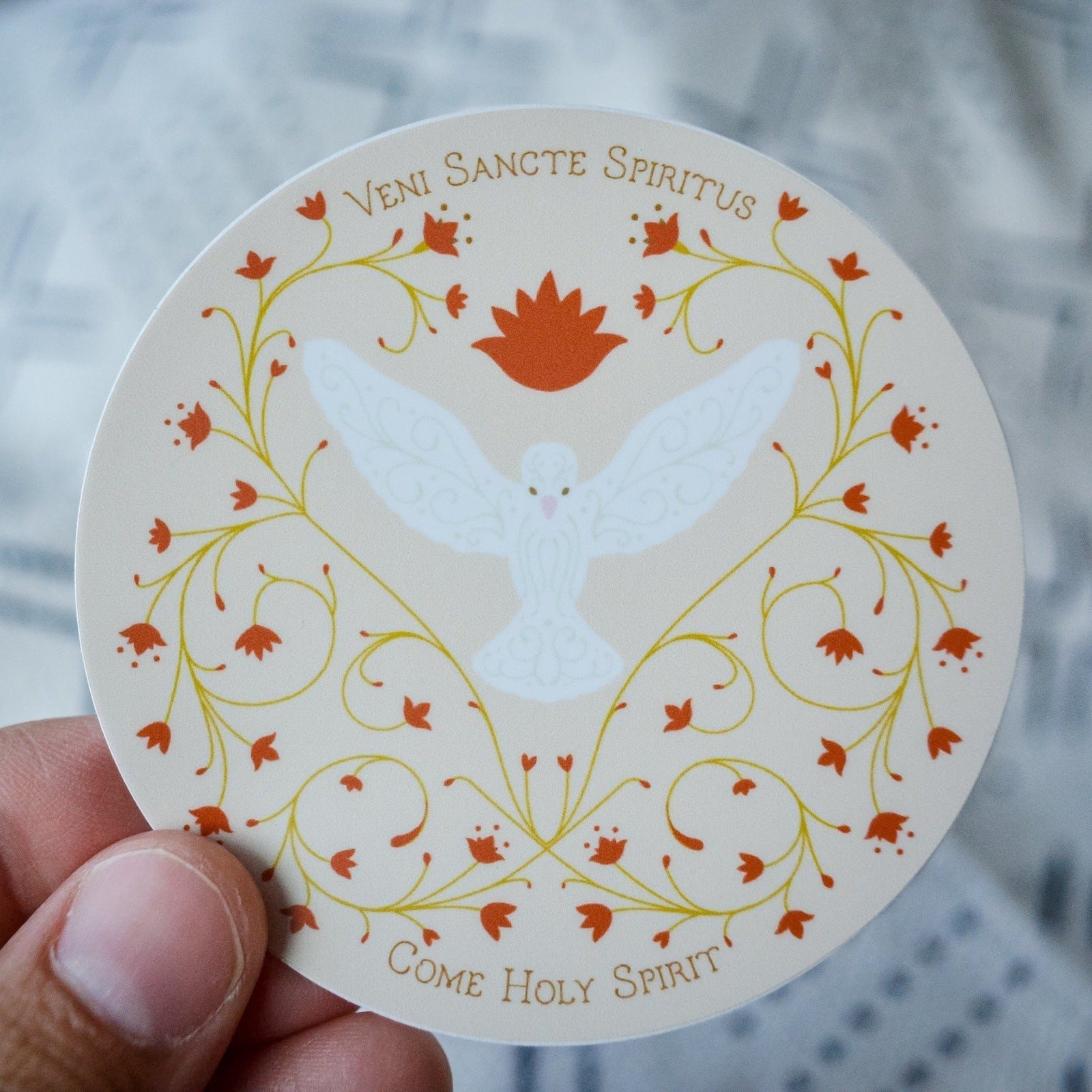 Come Holy Spirit Vinyl Sticker