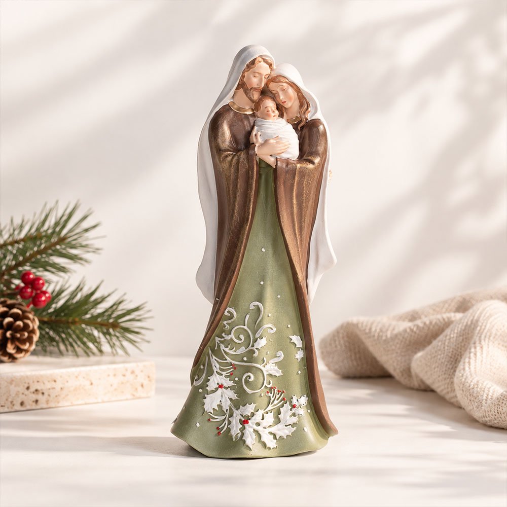 Sweet Serenity Holy Family One-Piece Nativity Statue - 10"