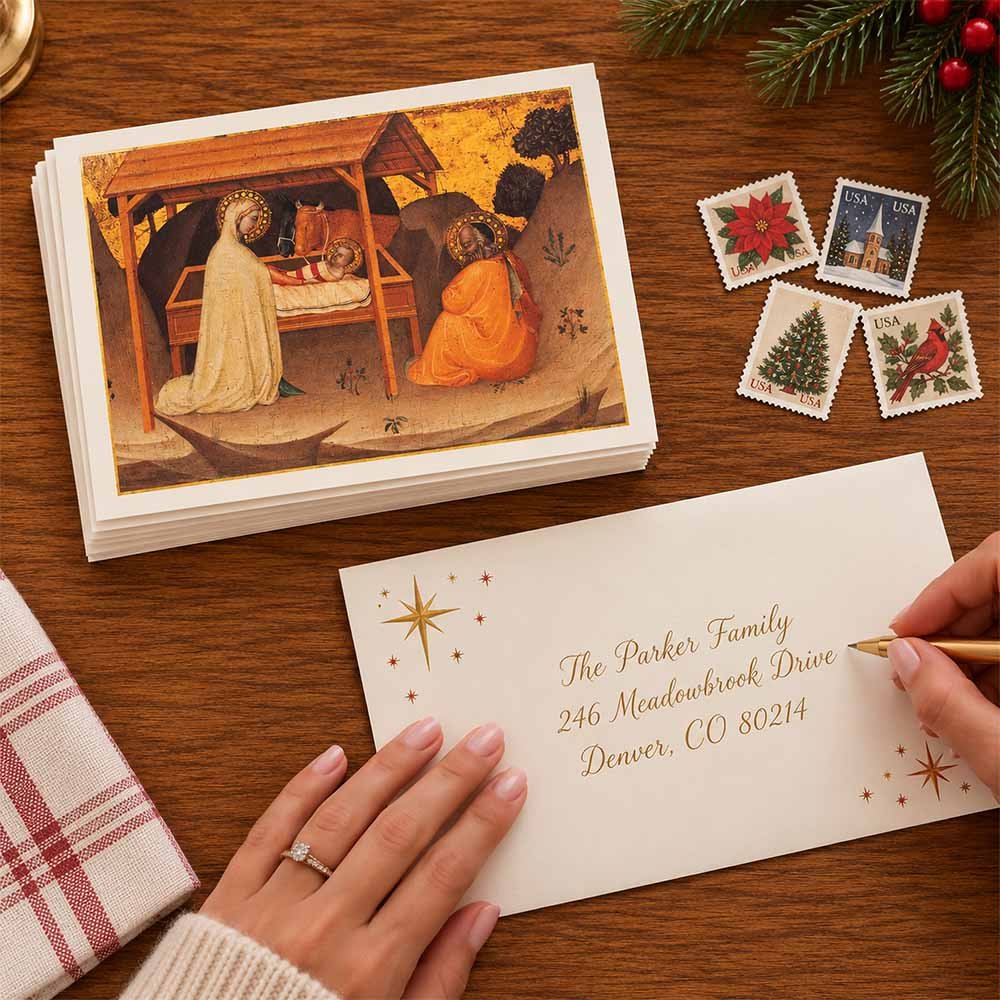 di Simone's Nativity Christmas Cards - Set of 20