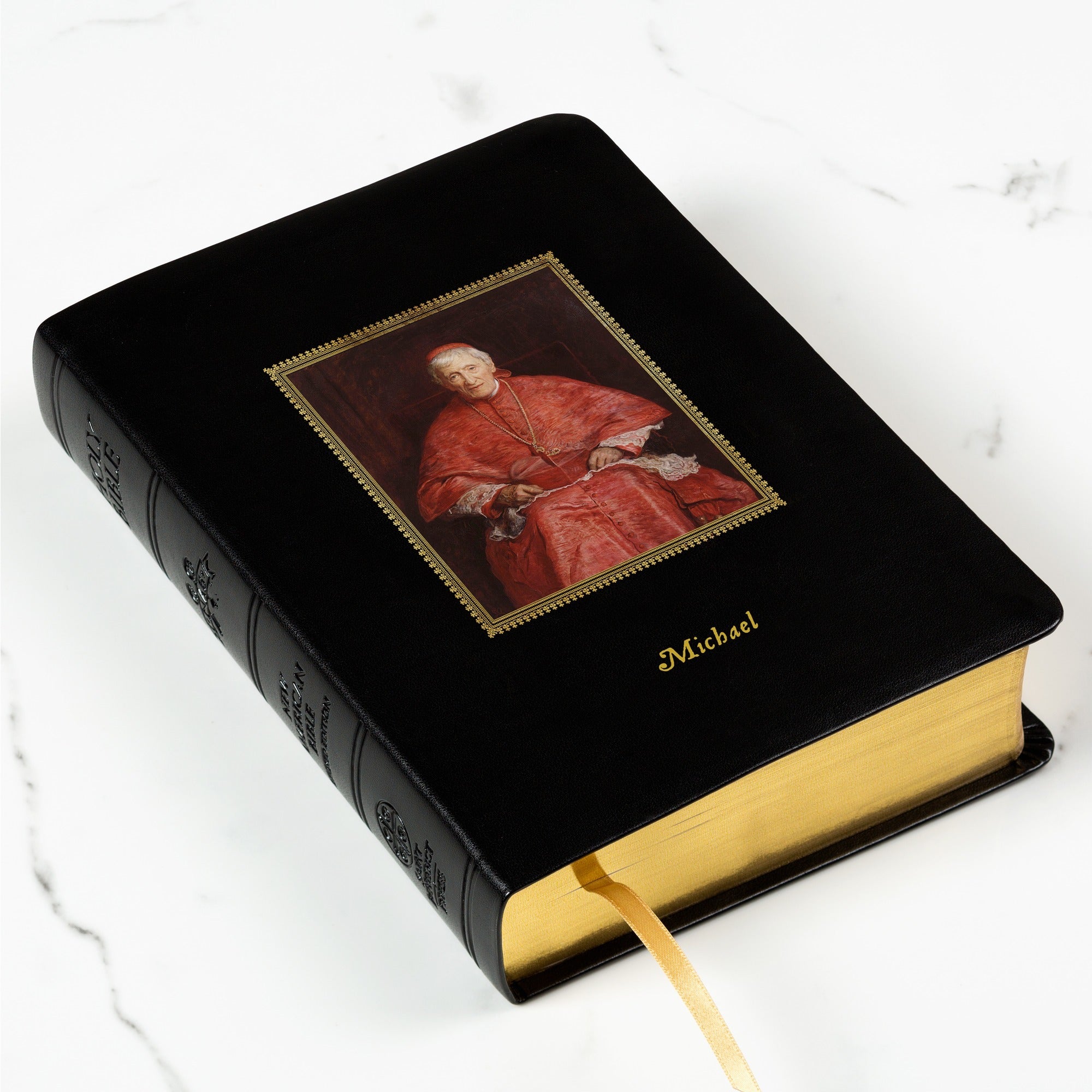 Personalized St. John Newman Bible