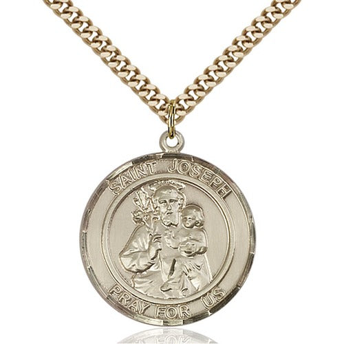 14kt Gold Filled St. Joseph Pendant - 2508074