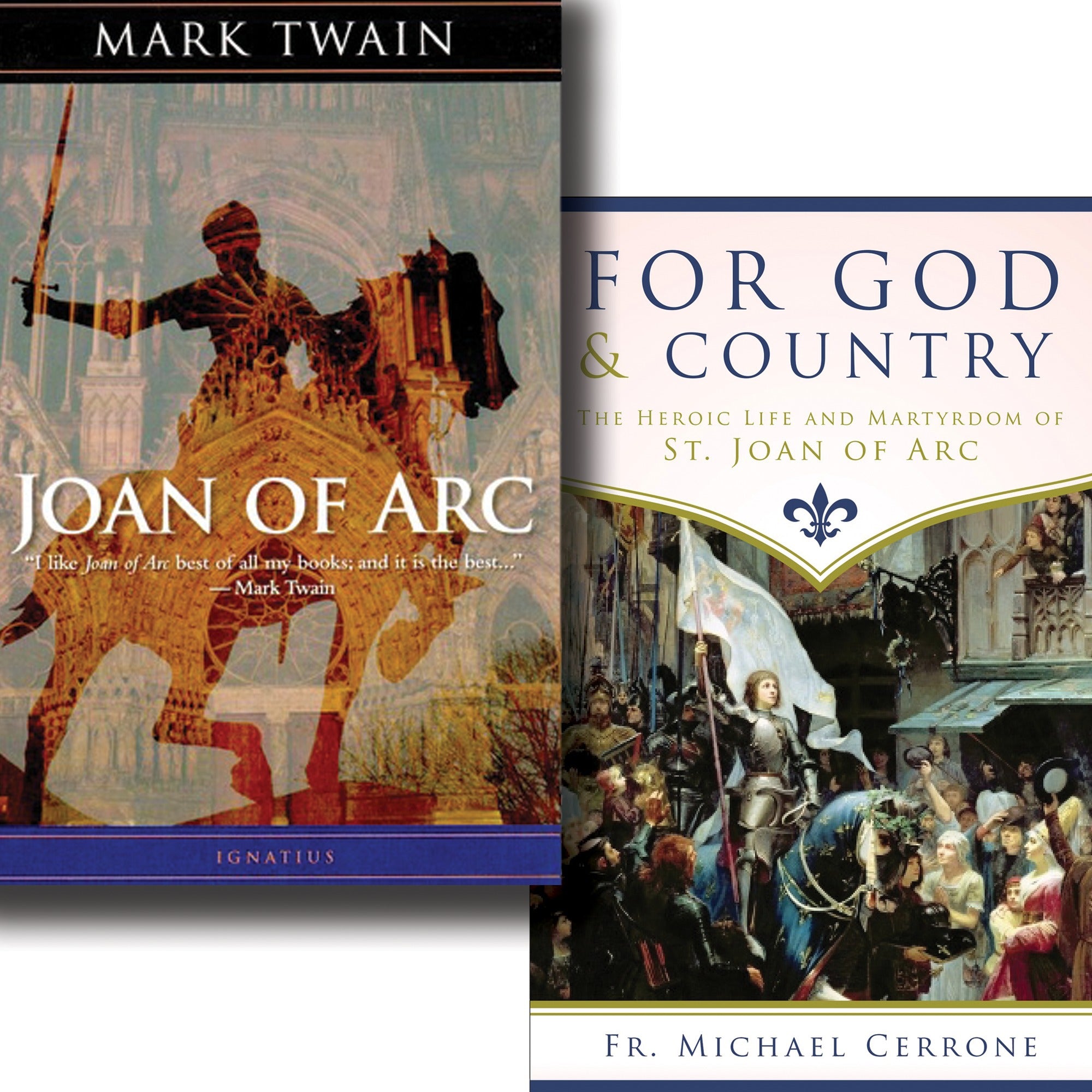 For God & Country & Joan of Arc (2 Book Set)