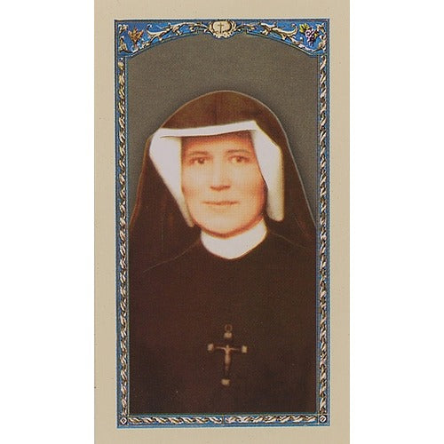 Prayer to St. Maria Faustina - Prayer Card