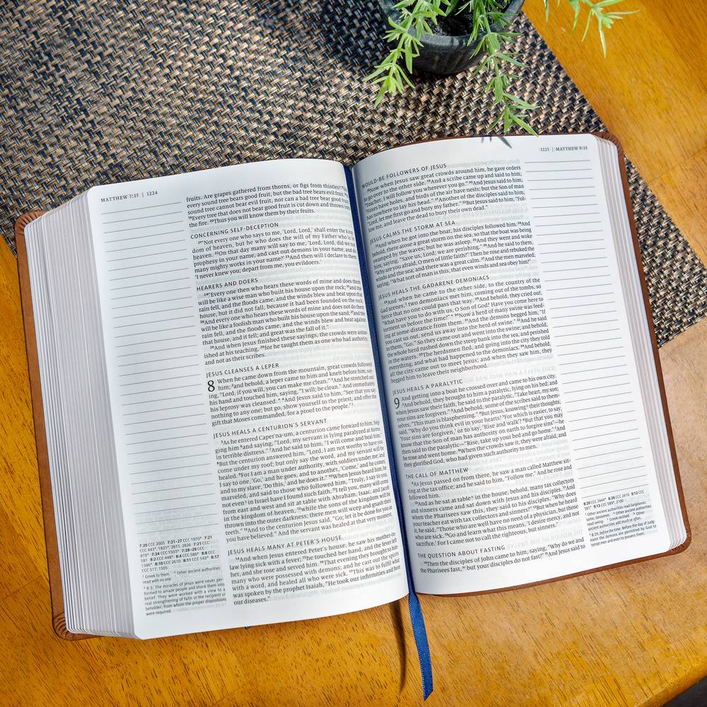 The Ave Catholic Notetaking Bible (Leathersoft)