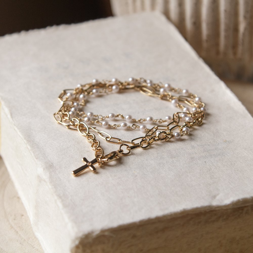 Faithful & Beautiful Wraparound Necklace or Bracelet