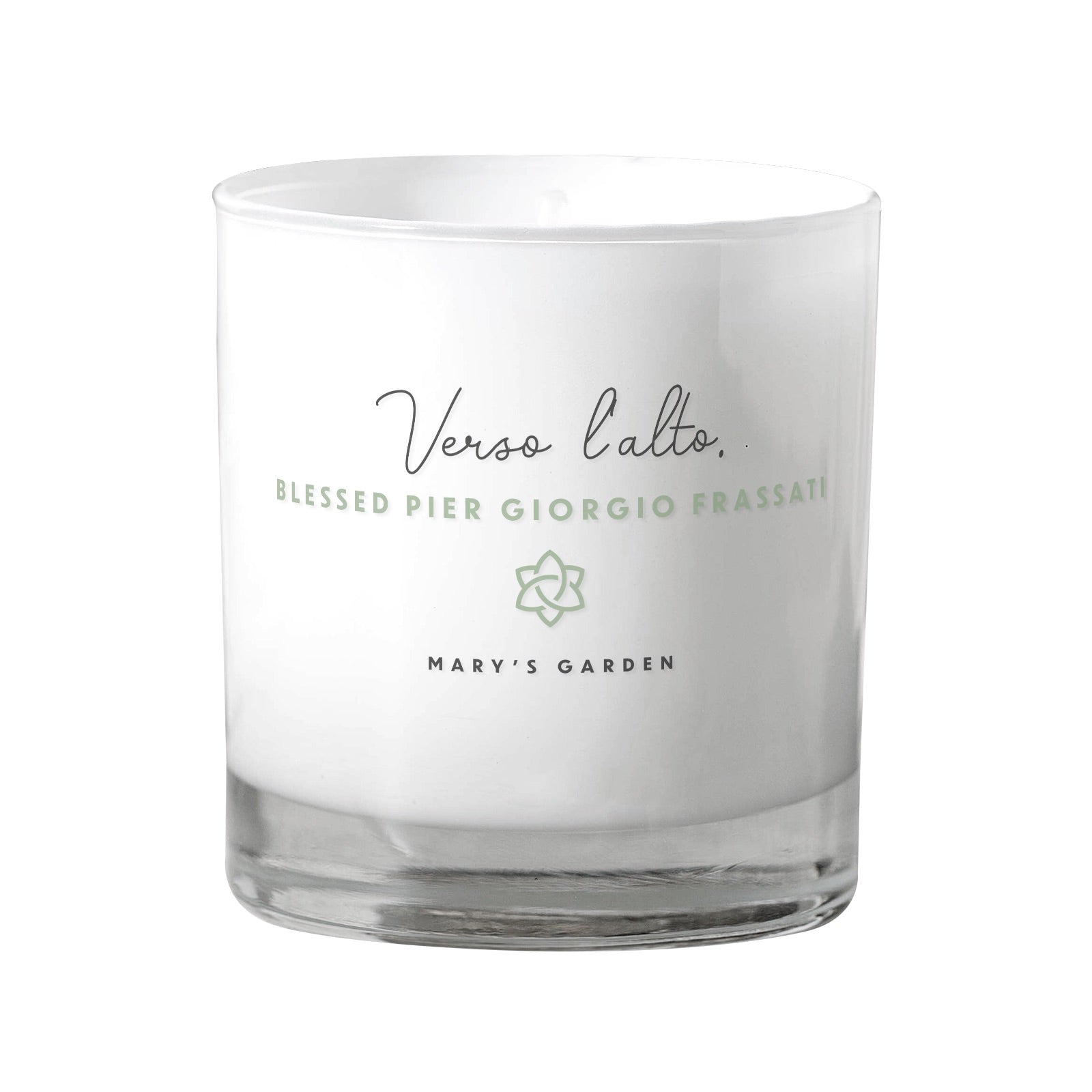 Verso L' Alto White Candle