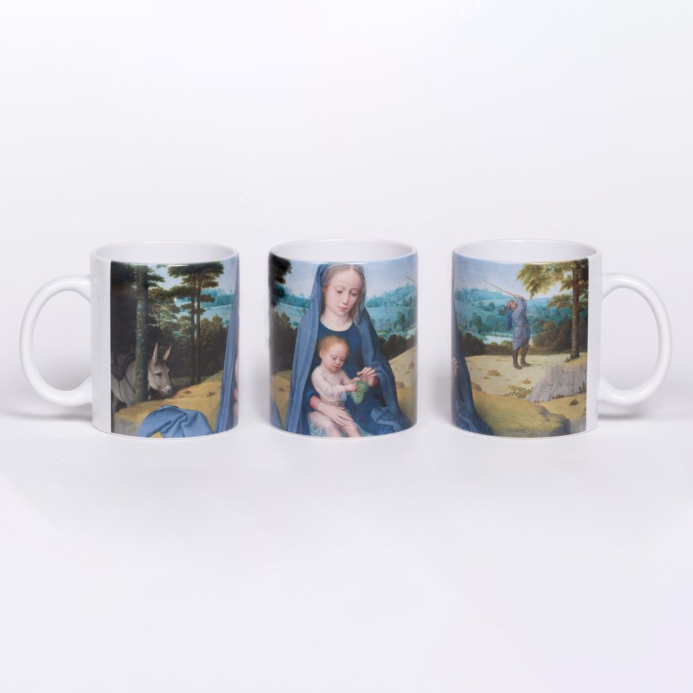 Rest on the Flight into Egypt Classic Art Mug