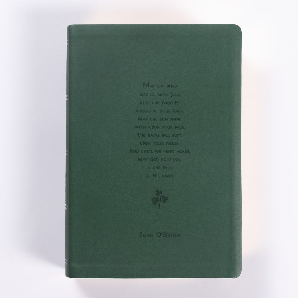 Personalized Irish Blessing Bible