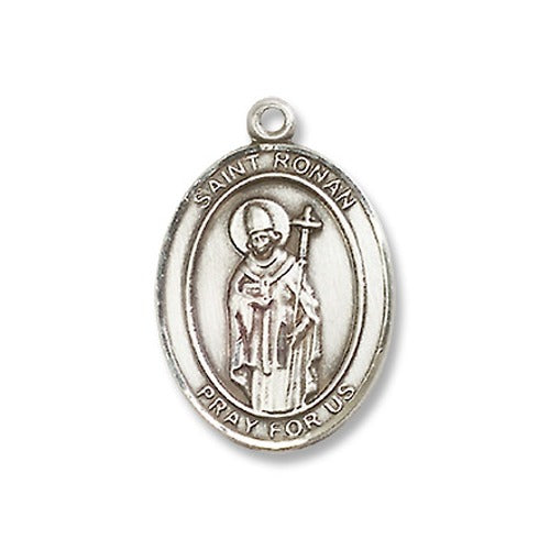Sterling Silver St. Ronan Pendant w/ Chain