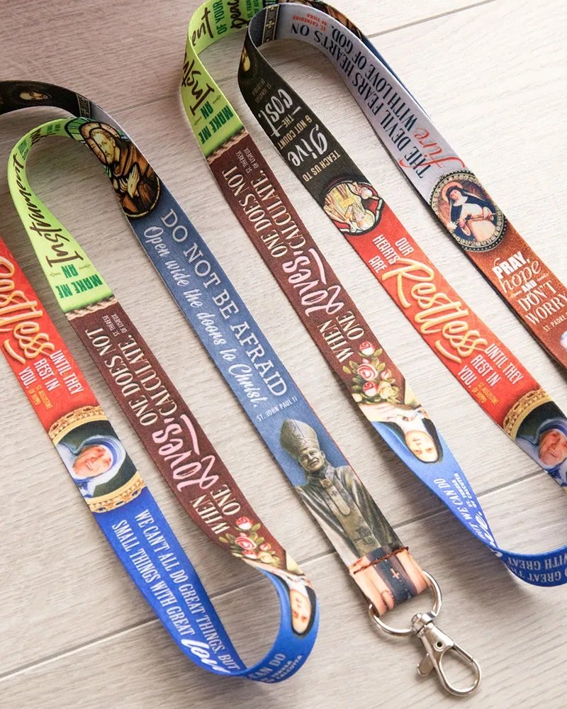 Catholic Saints Lanyard