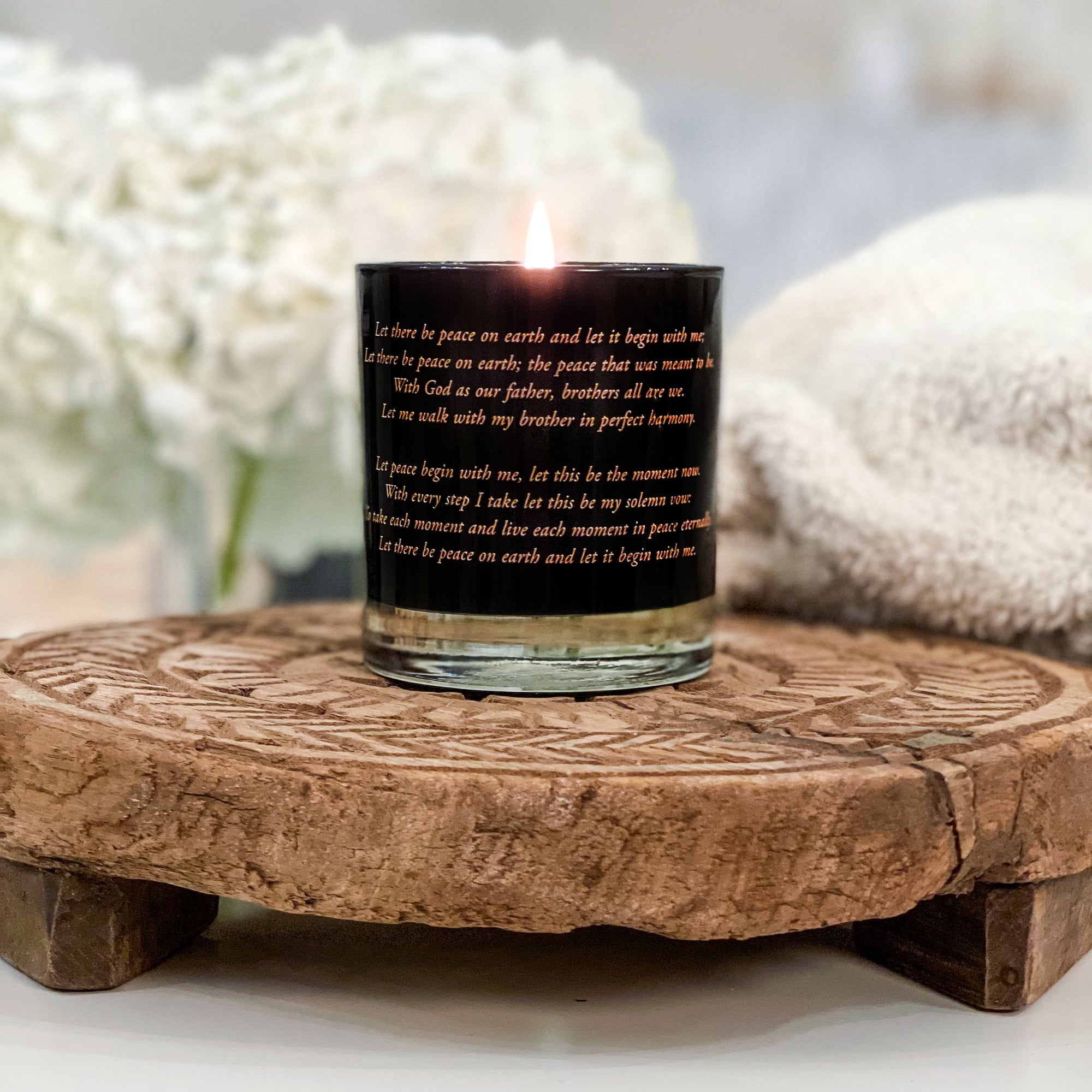 Peace on Earth Candle