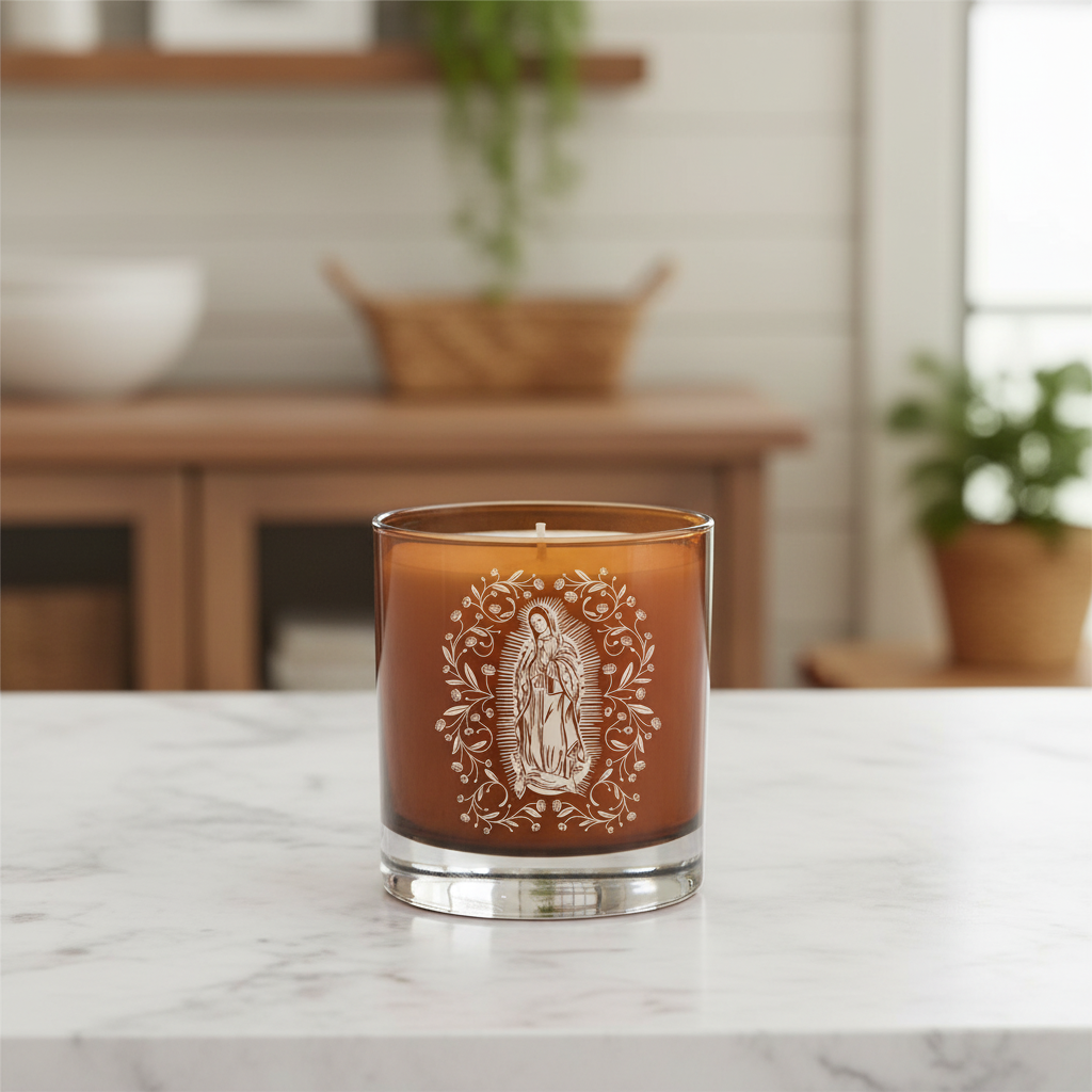 Our Lady of Guadalupe Candle
