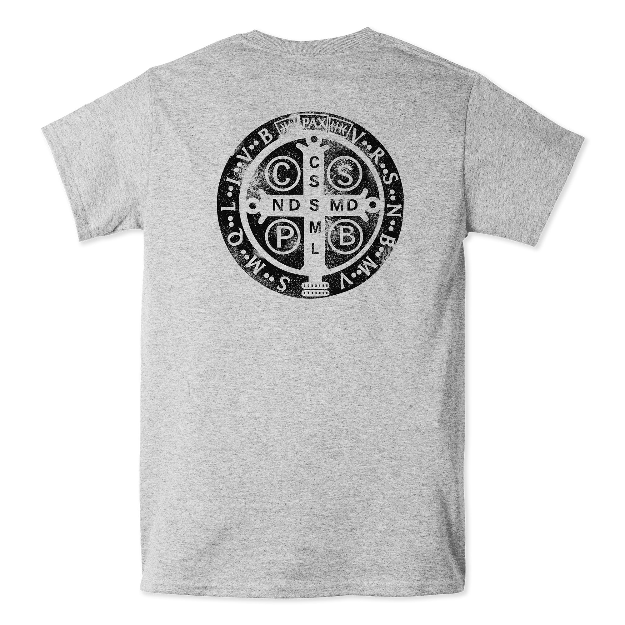 St. Benedict Grey T-Shirt