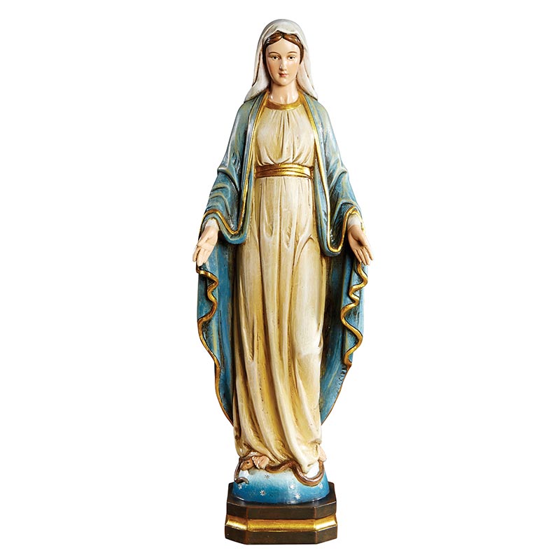 Our Lady of Grace Italian Style Statue - 12.8"
