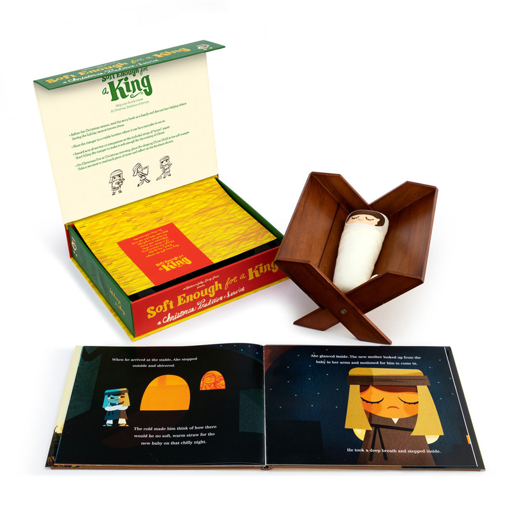 Children's Soft Enough for a King Christmas Set