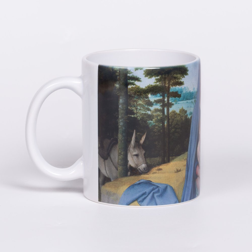Rest on the Flight into Egypt Classic Art Mug