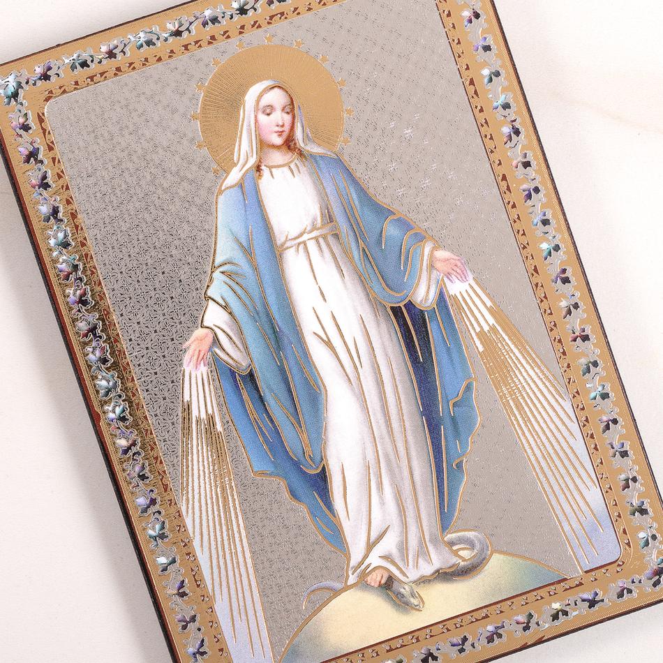 Vintage Holy card depicting Our Lady of Grace.