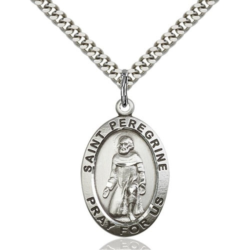 Sterling Silver Peregrine Pendant