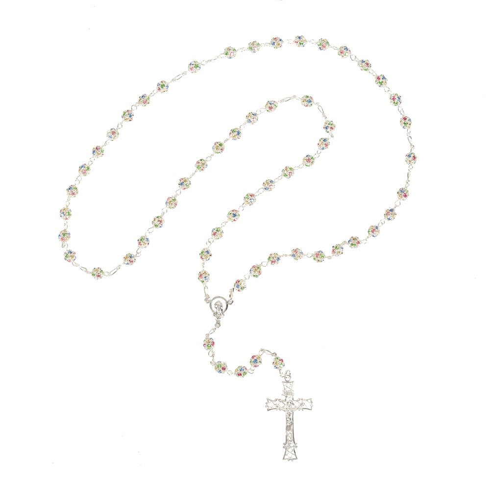 Swarovski Pastel Pave Rosary