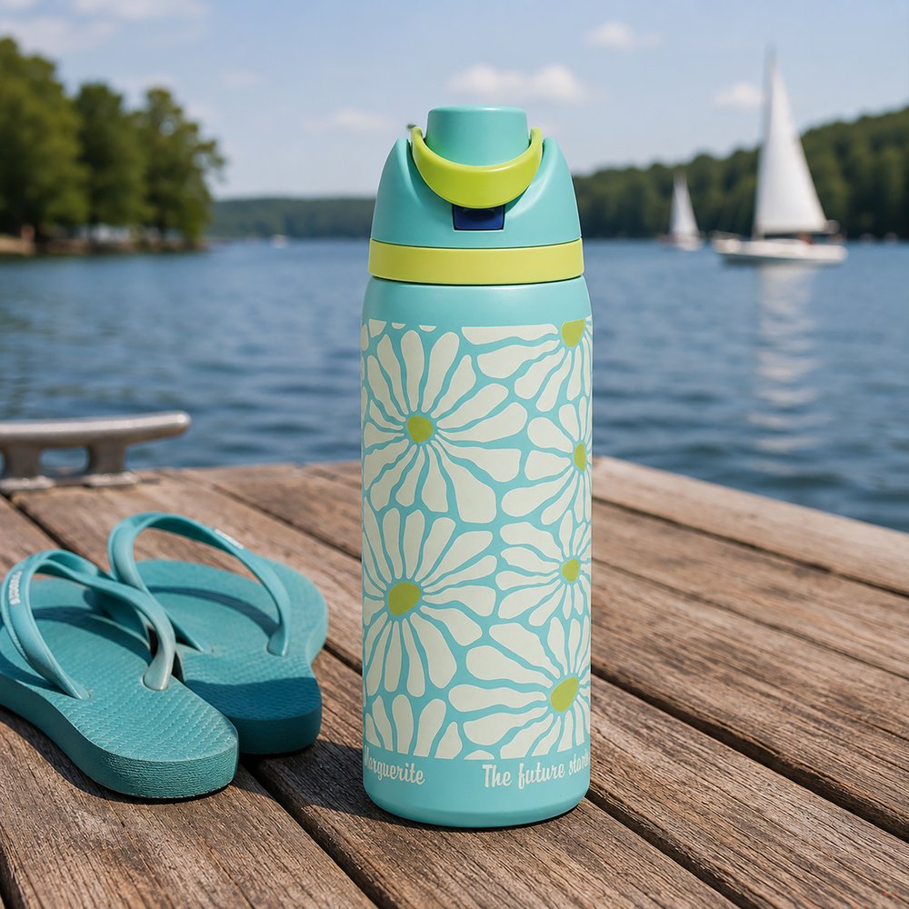Personalized Pope St. John Paul II Future Starts Today Water Bottle