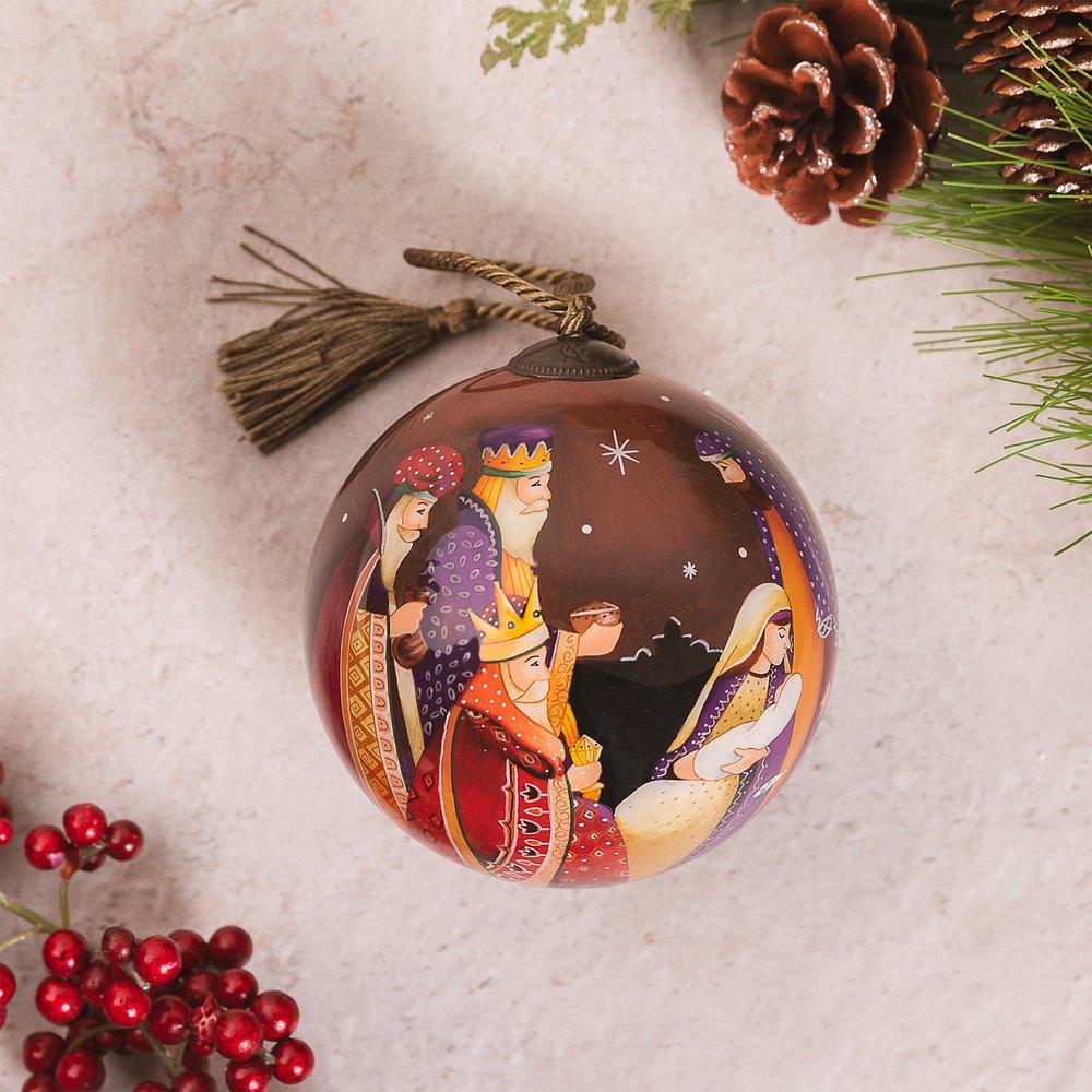 The Savior Is Born Ornament