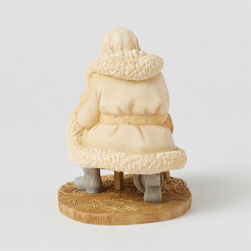 Santa & Baby Jesus Figurine - 5"