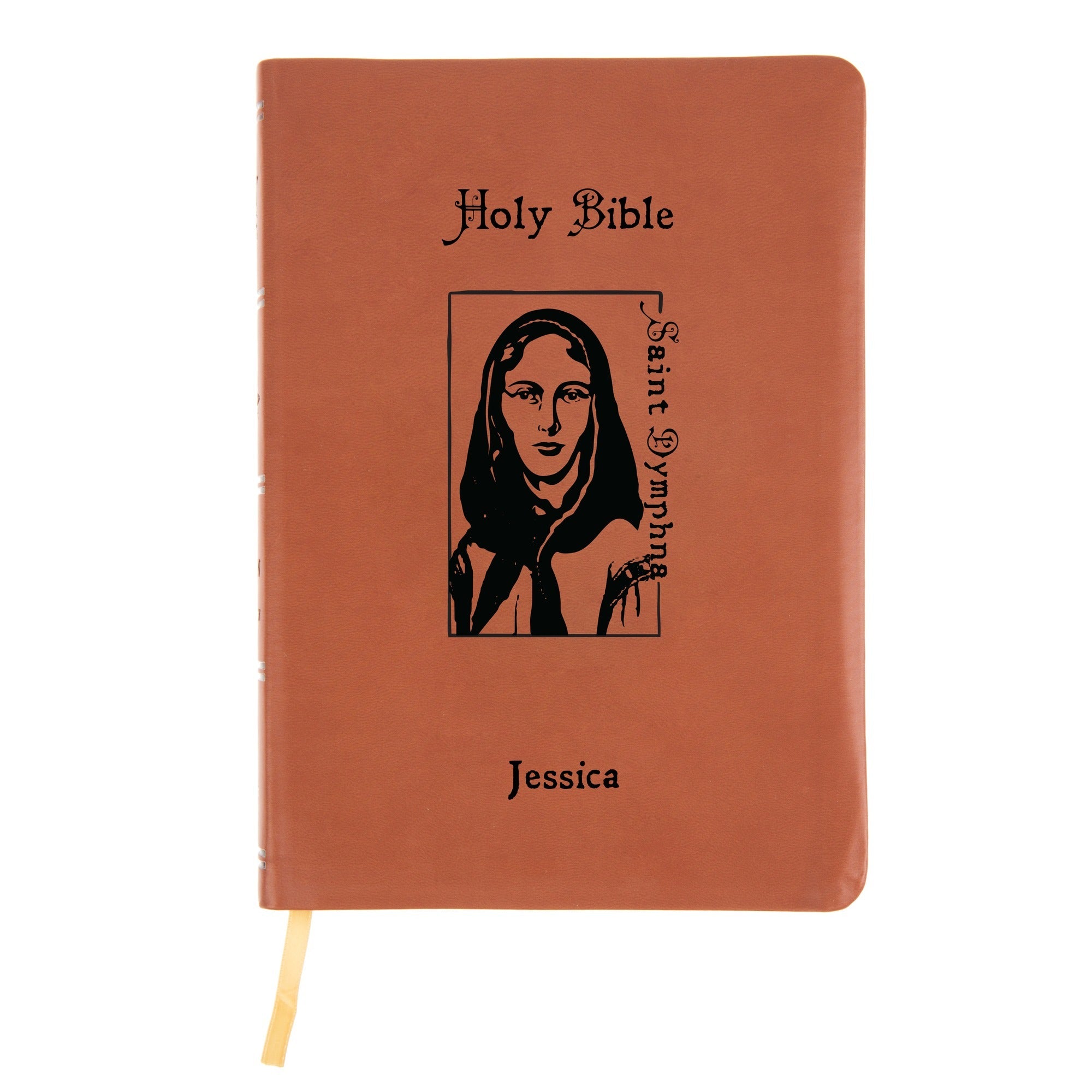 Personalized St. Dymphna Bible
