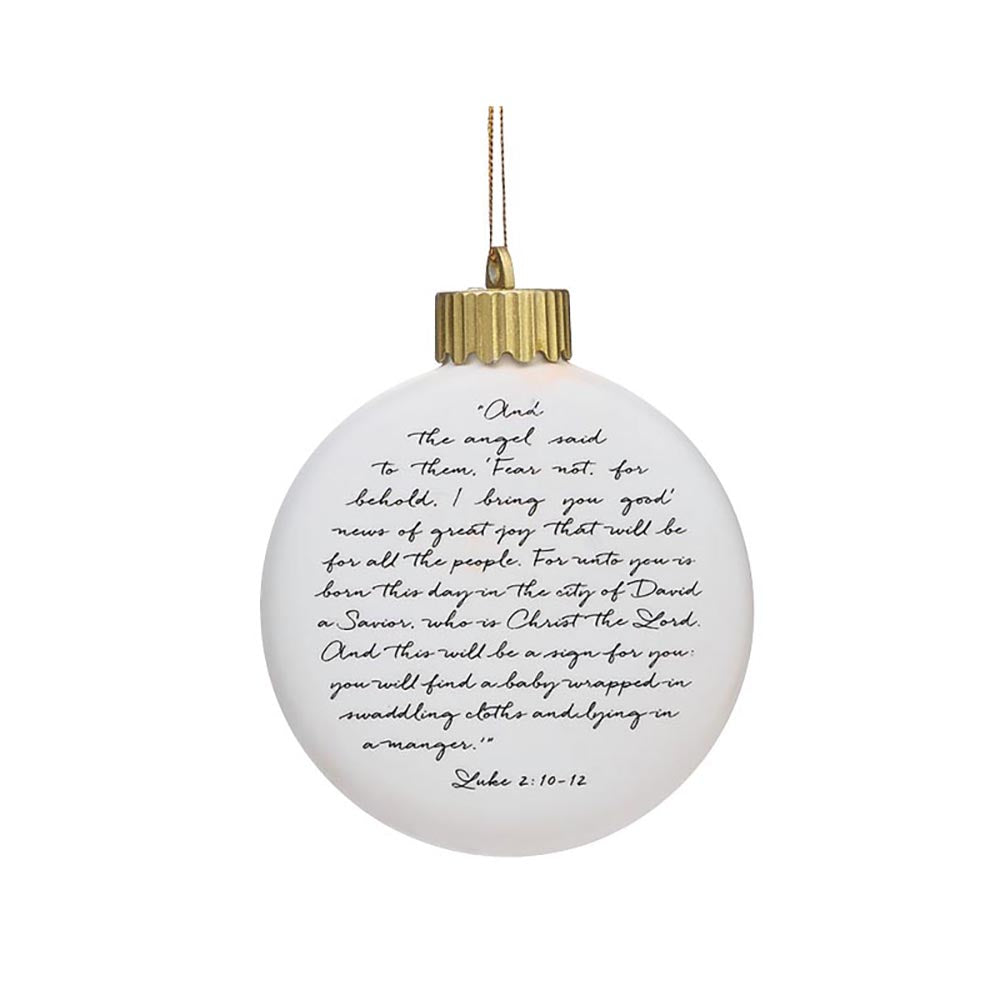 LED Lighted Holy Family Great Joy Ornament