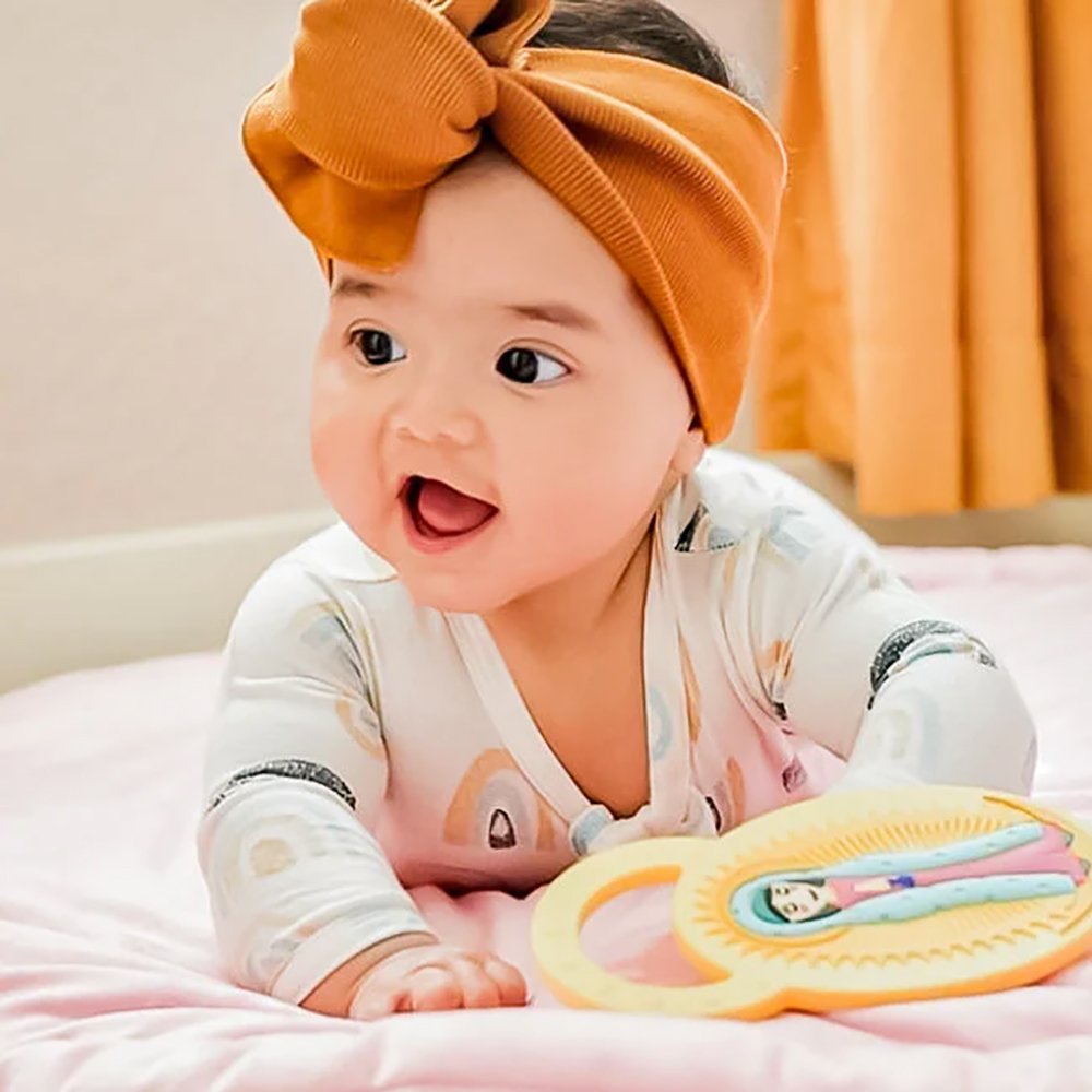 Our Lady of Guadalupe Silicone Teething Ring