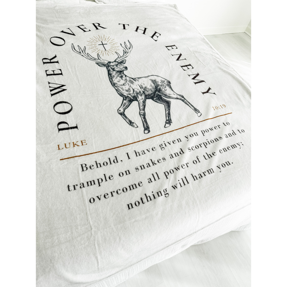 Stag Throw Blanket - 50" x 60"