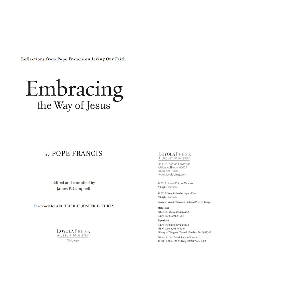 Embracing the Way of Jesus: Reflections from Pope Francis on Living Our Faith