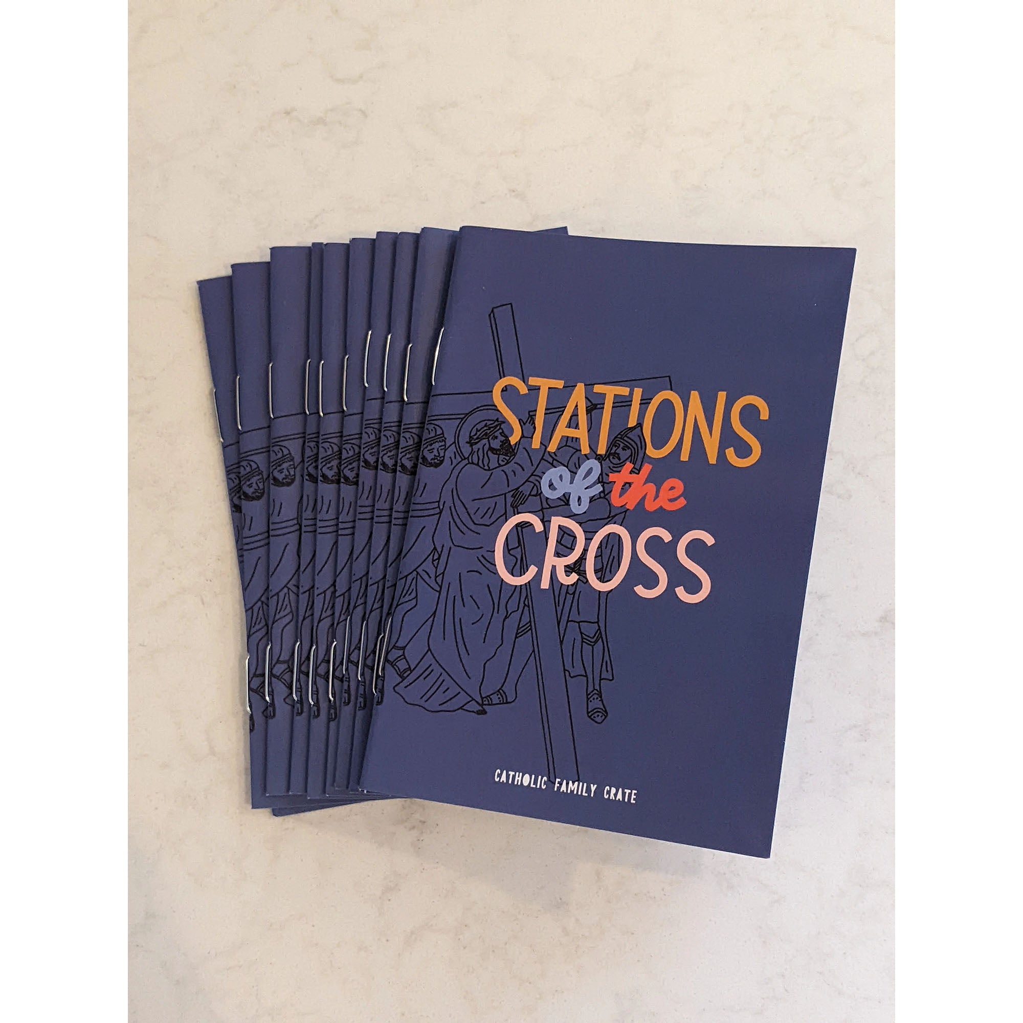 Stations of the Cross Booklet - Set of 10