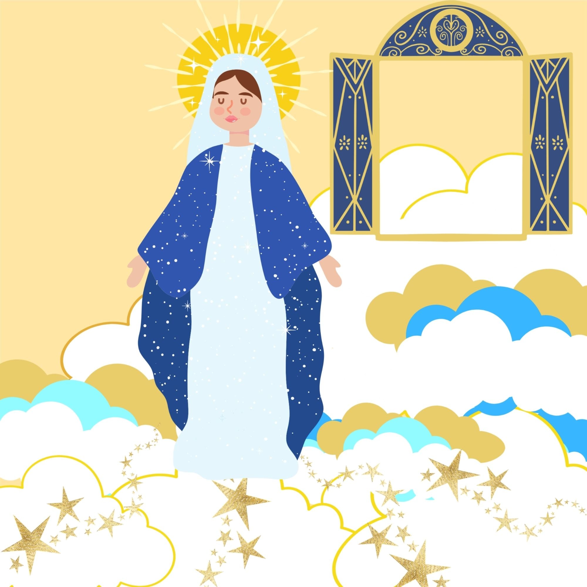 Litanies for Littles: The Most Blessed Virgin Mary and Saint Joseph