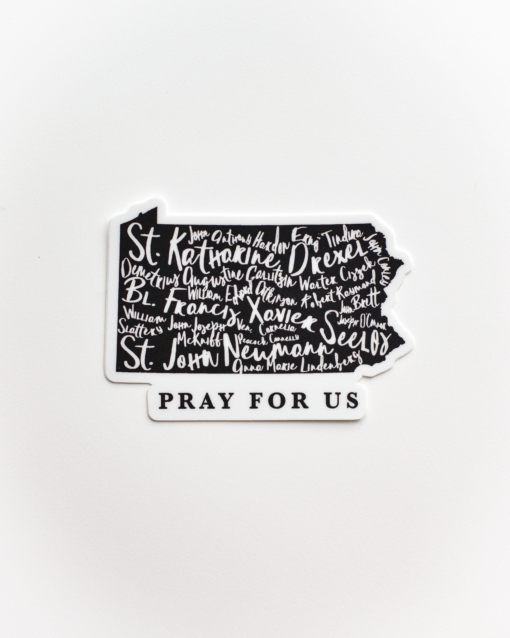 Pennsylvania Saints Vinyl Sticker